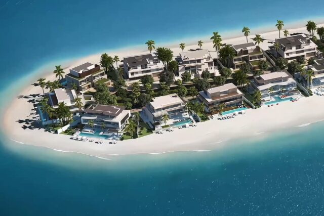 Luxury beach villas – prime location -exclusivity and refined living
